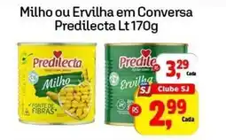 Sj Supermercados Milho ou Ervilha em Conversa Predilecta oferta
