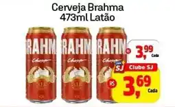 Sj Supermercados Cerveja Brahma 473ml Latão oferta