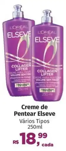 Supermercados Mateus Creme de Pentear Elseve oferta