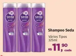 Supermercados Mateus Shampoo seda oferta