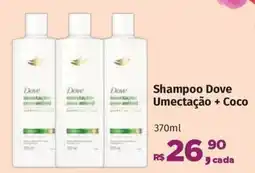 Supermercados Mateus Shampoo Dove Umectação + Coco oferta