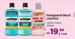 Supermercados Mateus Enxaguante Bucal Listerine oferta