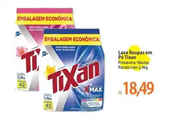 Lava Roupas em Pó Tixan Primavera/ Maciez