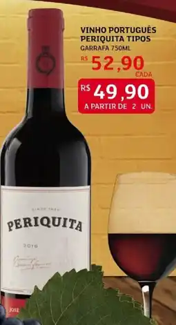 Assaí Atacadista Vinho português periquita tipos oferta