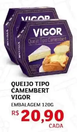 Assaí Atacadista Queijo tipo camembert vigor oferta