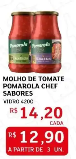 Assaí Atacadista molho de tomate pomarola chef sabores oferta