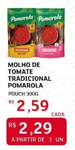 Assaí Atacadista molho de tomate tradicional pomarola oferta