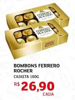 Assaí Atacadista bombons ferrerro rocher oferta