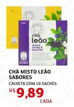 Assaí Atacadista chá misto leão sabores oferta