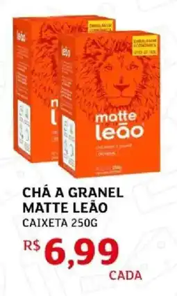 Assaí Atacadista chá granel matte leão oferta