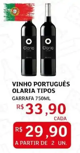 Assaí Atacadista vinho português olaria tipos oferta