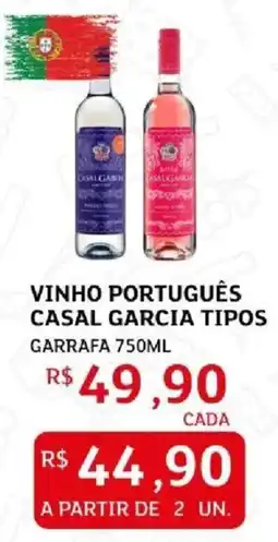 Assaí Atacadista vinho português casal garcia tipos oferta