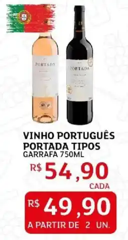 Assaí Atacadista vinho português portada tipos oferta