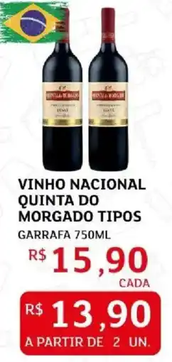 Assaí Atacadista vinho nacional quinta do morgado tipos oferta