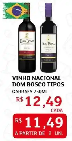 Assaí Atacadista vinho nacional dom bosco tipos oferta