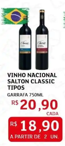 Assaí Atacadista vinho nacional salton classic tipos oferta