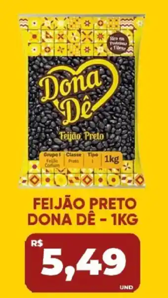 Tatico Feijão preto dona dê oferta