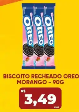 Tatico biscoito recheado oreo morango oferta