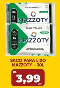 Tatico saco para lixo mazzoty oferta