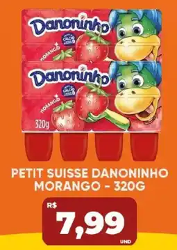 Tatico Petit suisse danoninho morango oferta
