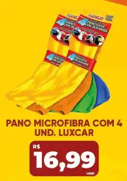 Tatico Pano microfibra com 4 und. luxcar oferta