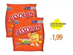 Atacadão Assolan - la de aco oferta