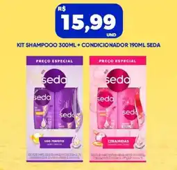Tatico Kit shampooo 300ml + condicionador 190ml seda oferta