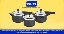 Tatico Panela de pressão tramontina oferta