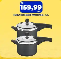 Tatico Panela de pressão tramontina - 4.5l oferta