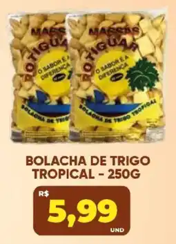 Tatico Bolacha de trigo tropical oferta