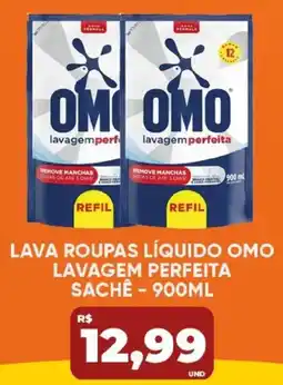 Tatico Lava roupas líquido omo lavagem perfeita oferta