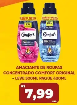 Tatico Amaciantede roupas concentrado comfort original oferta