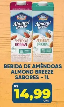 Tatico Bebida de amêndoas almond breeze sabores oferta