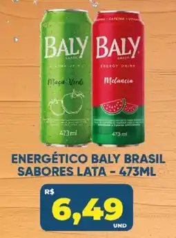 Tatico Energético baly brasil sabores lata oferta