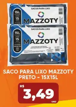 Tatico saco para lixo mazzoty oferta