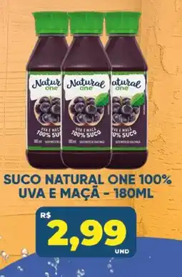 Tatico Suco natural one 100% uva e maça oferta