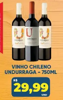 Tatico vinho chileno undurraga oferta