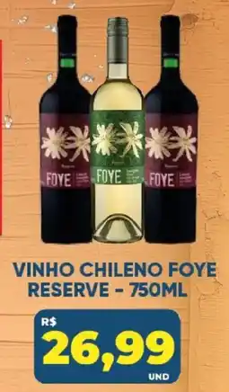 Tatico vinho chileno foye reserve oferta