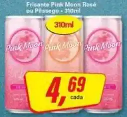 Rede Supermarket Frisante Pink Moon Rosé ou Pêssego oferta