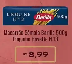 Supermercados Rondon Macarrão Sêmola Barilla Linguine Bavette N.13 oferta