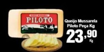 Rossi Supermercado Queijo Mussarela Piloto peca 1kg oferta