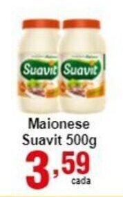 Rossi Supermercado Maionese Suavit 500g oferta