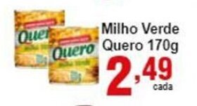 Rossi Supermercado Milho Verde Quero 170g oferta
