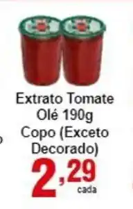 Extrato Tomate Ole 190g Copo