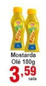 Rossi Supermercado Mostarda Ole 180g oferta