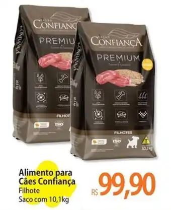 Alimento para Cães Confiança Filhote