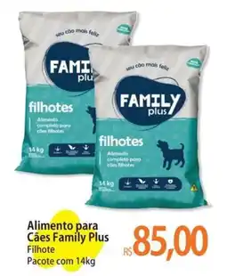 Atacadão Alimento para Cães Family Plus Filhote oferta
