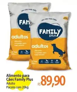 Atacadão Alimento para Cães Family Plus Adulto oferta