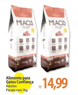 Atacadão Alimento para Gatos Confiança Adultos oferta