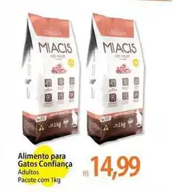 Atacadão Confiança - alimento para gatos oferta